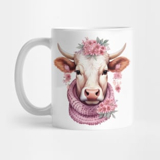 Christmas Cow #9 Mug